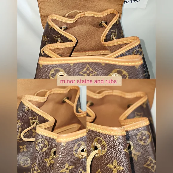 🔥Authentic 🔥 Louis Vuitton Brown Monogram Backpack - Picture 14 of 15